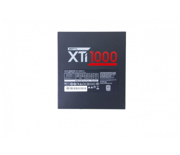 XFX 1000W Full Modular (80+ Titanium, 8x PEG, 135mm) - 1443281 - zdjęcie 4
